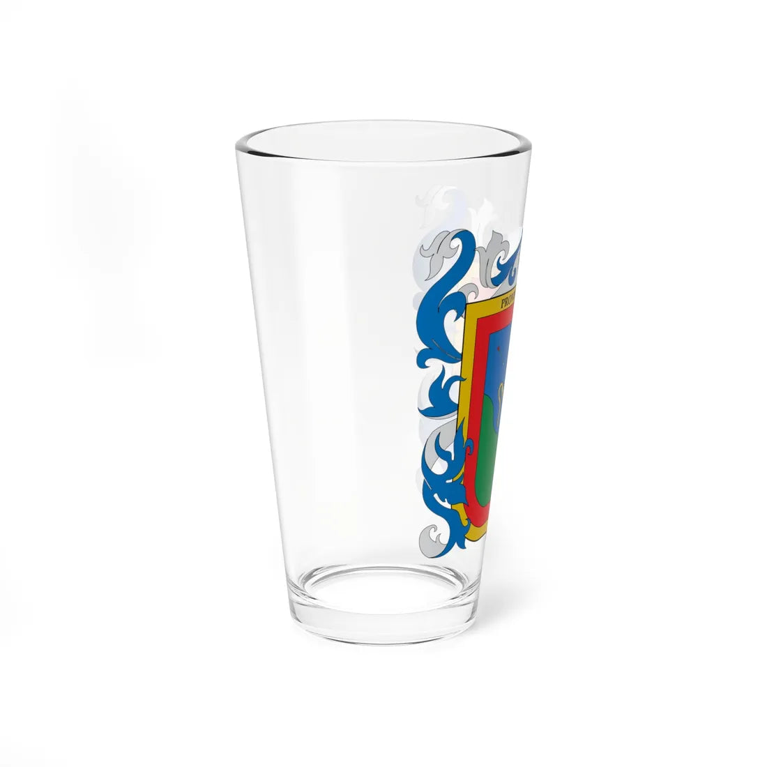 Escudo de Talca (Chile) (Coat of Arms) Pint Glass 16oz - Go Mug Yourself