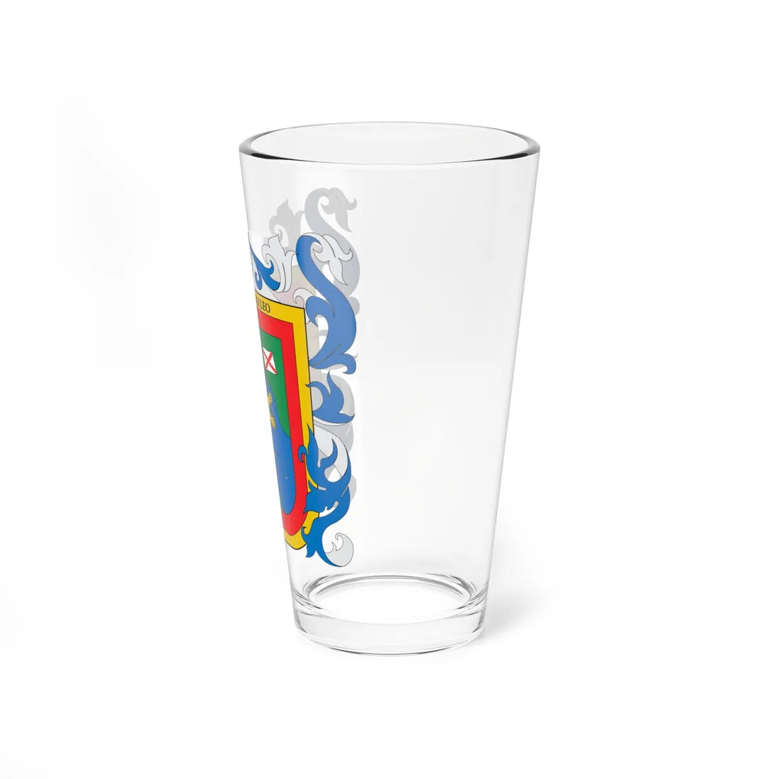 Escudo de Talca (Chile) (Coat of Arms) Pint Glass 16oz - Go Mug Yourself