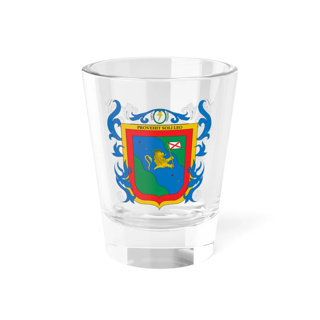 Escudo de Talca (Chile) (Coat of Arms) Shot Glass 1.5oz 1.5oz - Go Mug Yourself