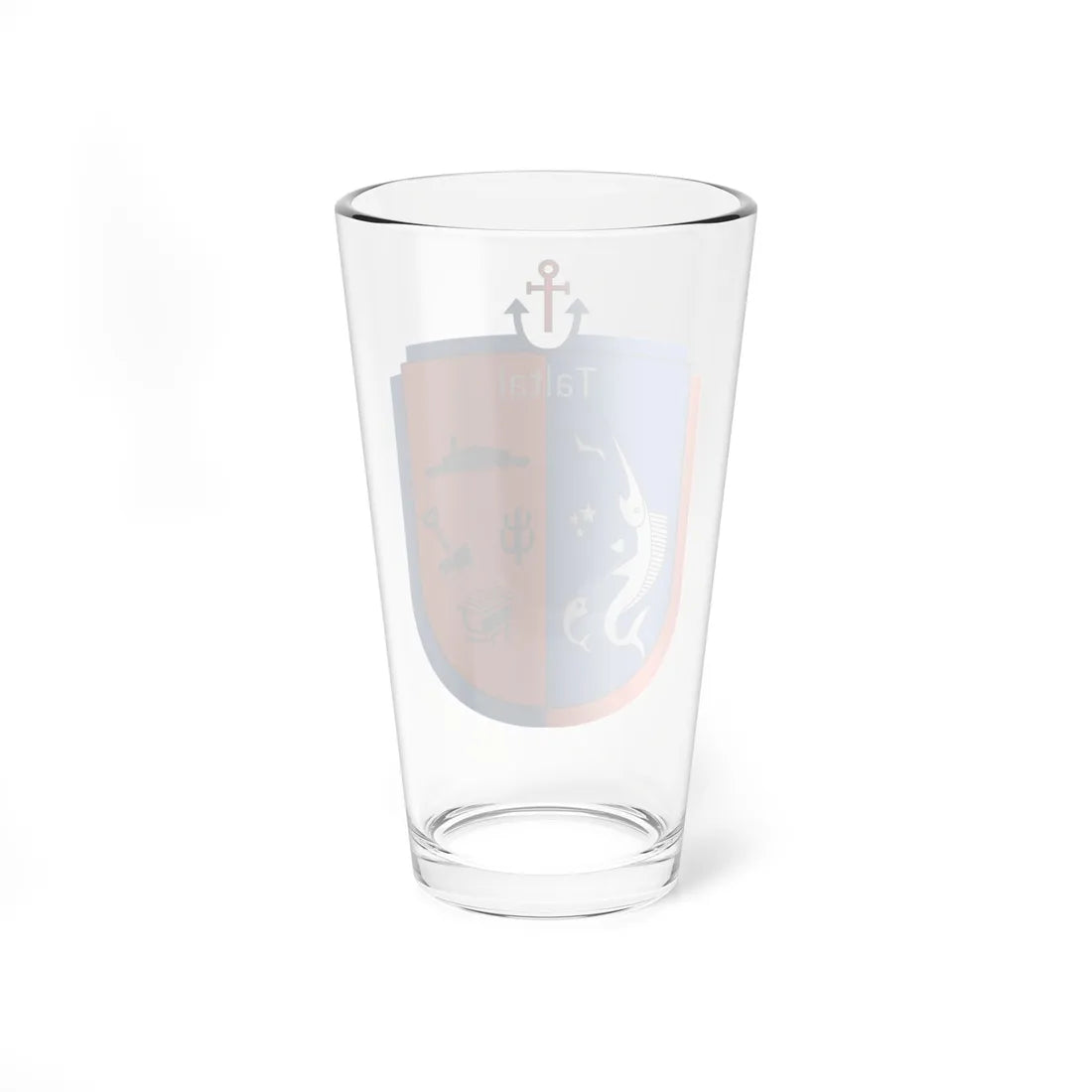 Escudo de Taltal nuevo (Chile) (Coat of Arms) Pint Glass 16oz - Go Mug Yourself