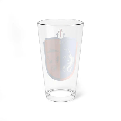 Escudo de Taltal nuevo (Chile) (Coat of Arms) Pint Glass 16oz - Go Mug Yourself