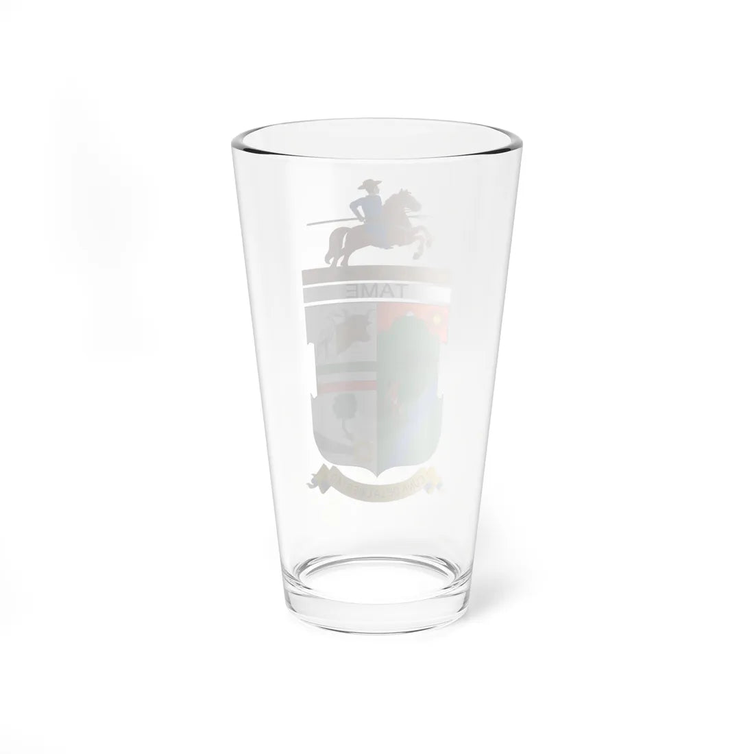 Escudo de Tame Arauca (Colombia) (Coat of Arms) Pint Glass 16oz - Go Mug Yourself