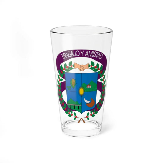 Escudo de Taminango (Colombia) (Coat of Arms) Pint Glass 16oz 16oz - Go Mug Yourself