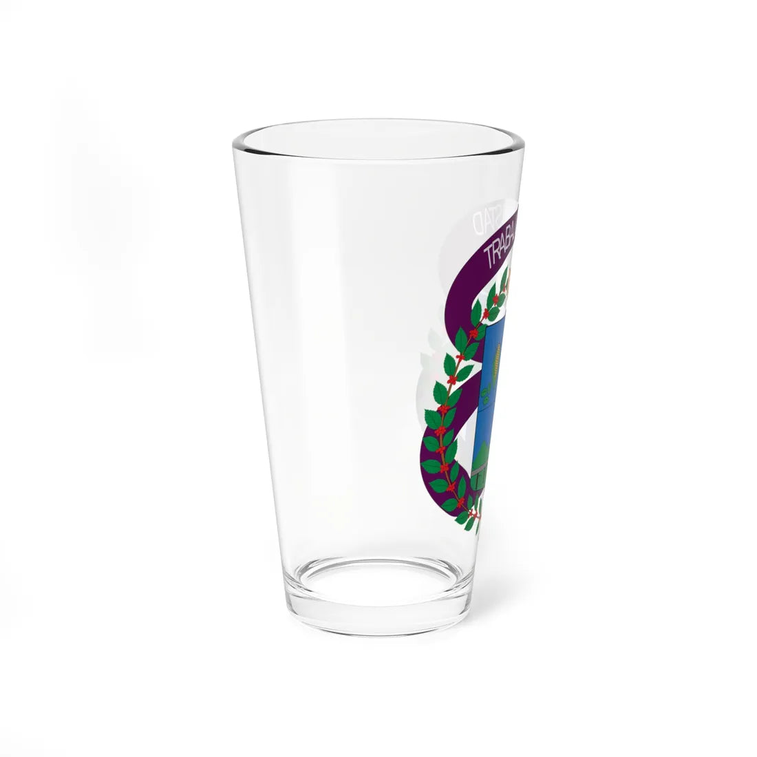 Escudo de Taminango (Colombia) (Coat of Arms) Pint Glass 16oz - Go Mug Yourself
