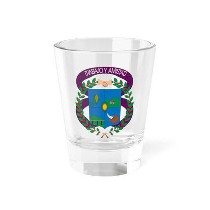 Escudo de Taminango (Colombia) (Coat of Arms) Shot Glass 1.5oz 1.5oz - Go Mug Yourself