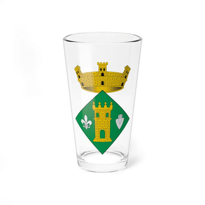 Escudo de Tarrés (Spain) (Coat of Arms) Pint Glass 16oz 16oz - Go Mug Yourself