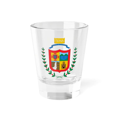 Escudo de Tena Cundinamarca (Colombia) (Coat of Arms) Shot Glass 1.5oz 1.5oz - Go Mug Yourself