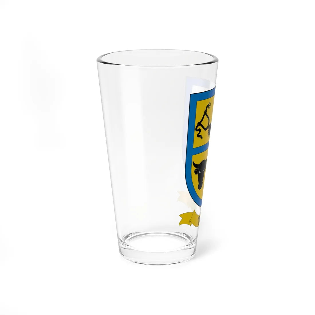 Escudo de Teno (Chile) (Coat of Arms) Pint Glass 16oz - Go Mug Yourself