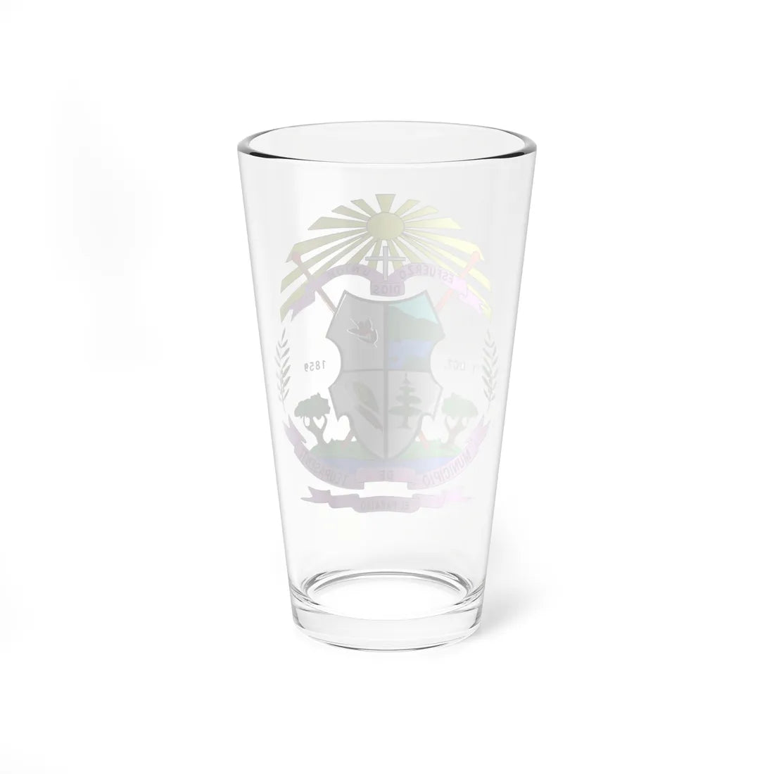 Escudo de Teupasenti (Honduras) (Coat of Arms) Pint Glass 16oz - Go Mug Yourself