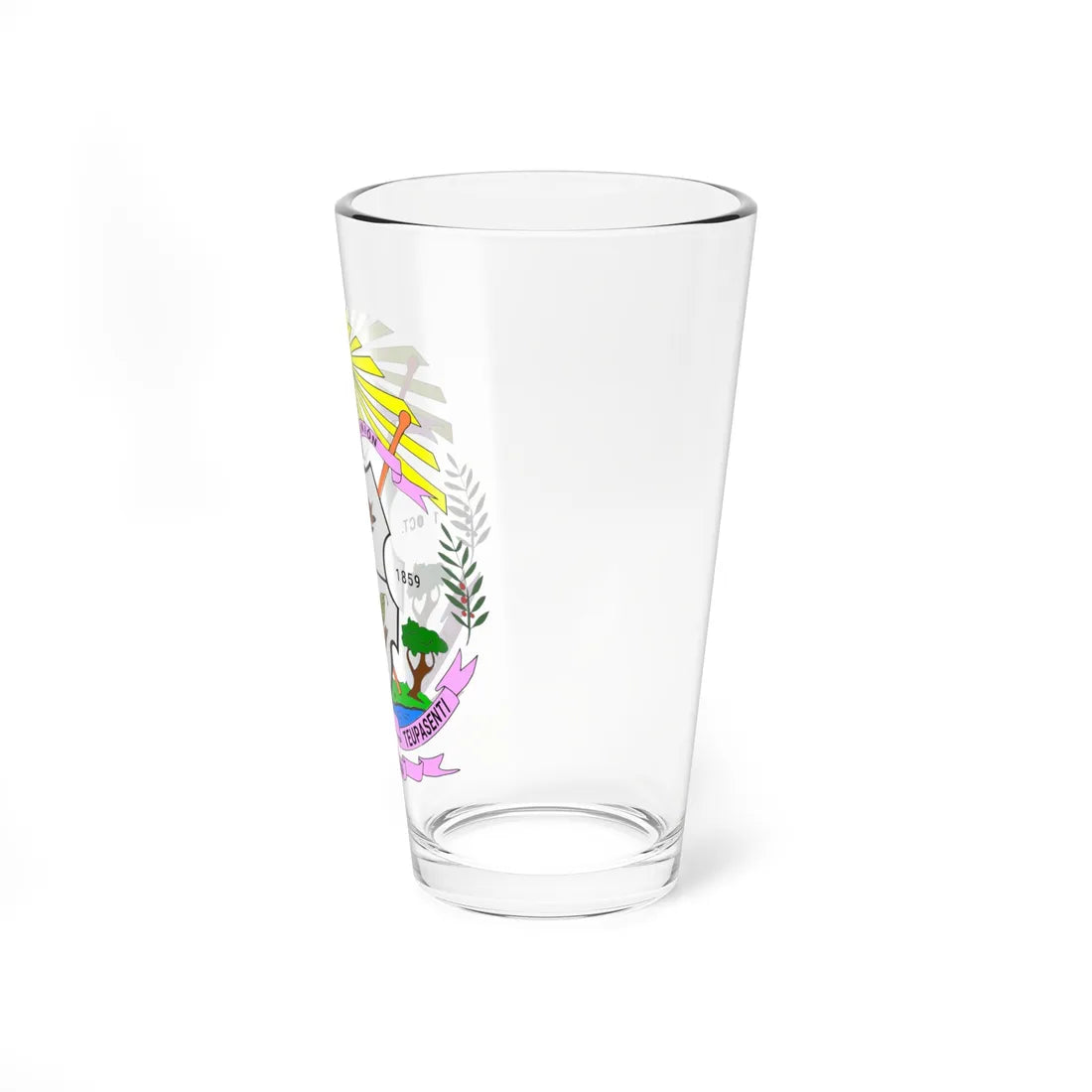 Escudo de Teupasenti (Honduras) (Coat of Arms) Pint Glass 16oz - Go Mug Yourself
