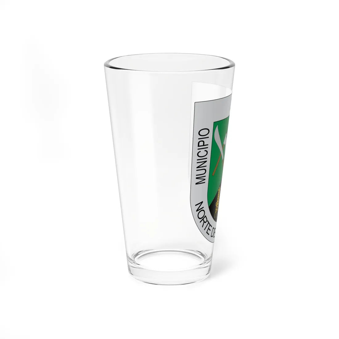 Escudo de Tibú (Colombia) (Coat of Arms) Pint Glass 16oz - Go Mug Yourself