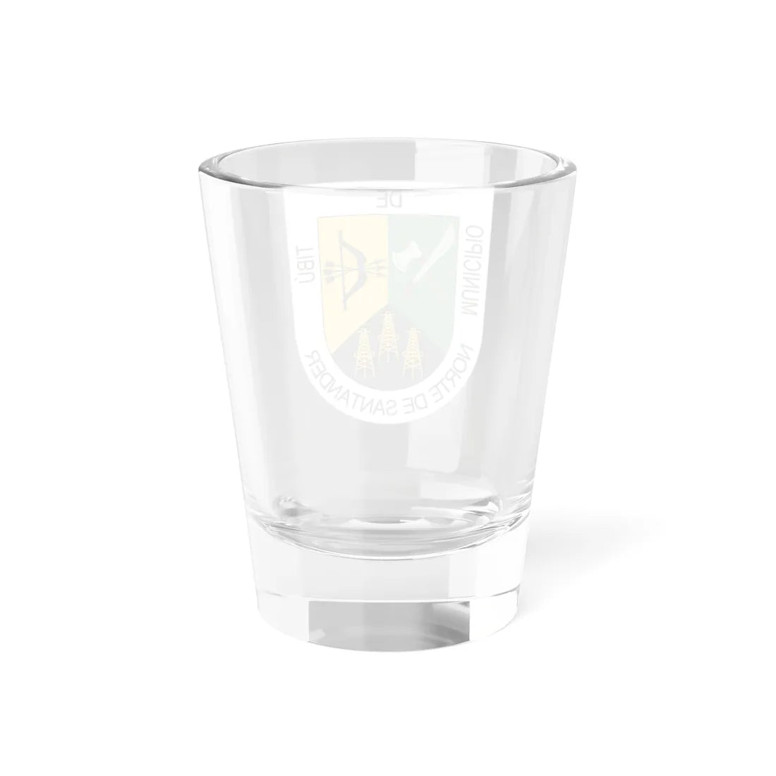 Escudo de Tibú (Colombia) (Coat of Arms) Shot Glass 1.5oz - Go Mug Yourself