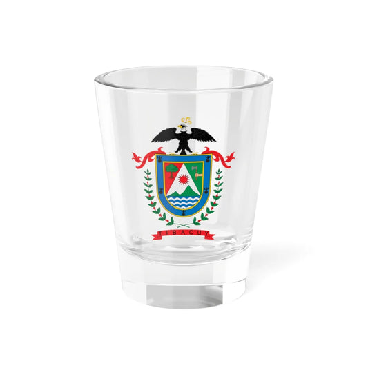Escudo de Tibacuy (Colombia) (Coat of Arms) Shot Glass 1.5oz 1.5oz - Go Mug Yourself