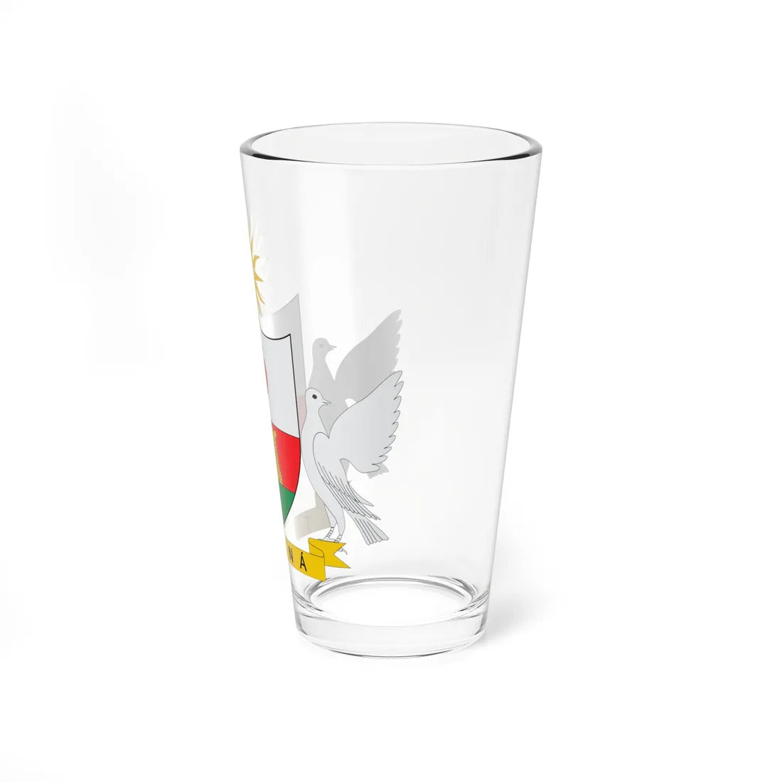 Escudo de Tibaná Boyacá (Colombia) (Coat of Arms) Pint Glass 16oz - Go Mug Yourself