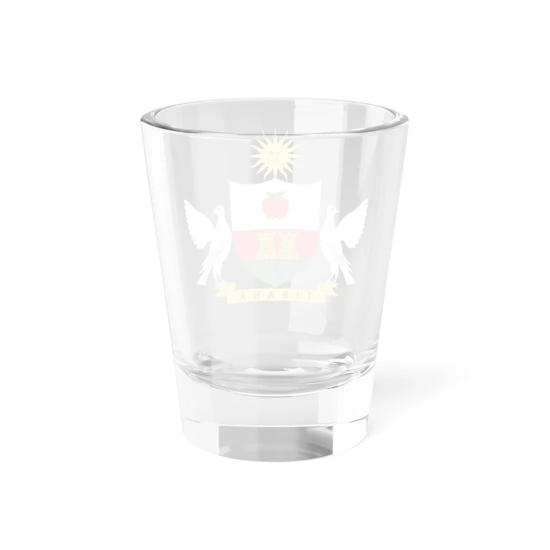 Escudo de Tibaná Boyacá (Colombia) (Coat of Arms) Shot Glass 1.5oz - Go Mug Yourself