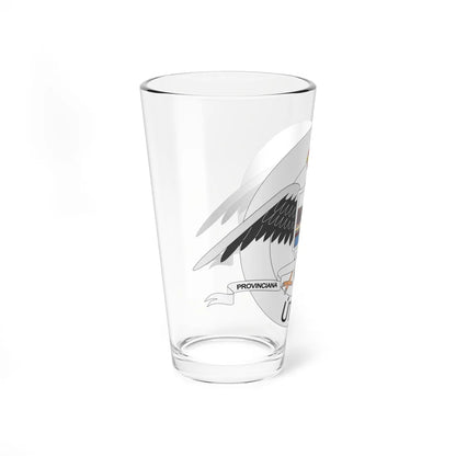 Escudo de Útica - Cundinamarca (Colombia) (Coat of Arms) Pint Glass 16oz - Go Mug Yourself