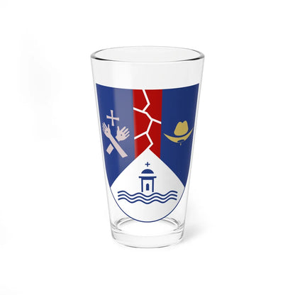 Escudo de Tierranueva San Luis Potosí (Mexico) (Coat of Arms) Pint Glass 16oz 16oz - Go Mug Yourself