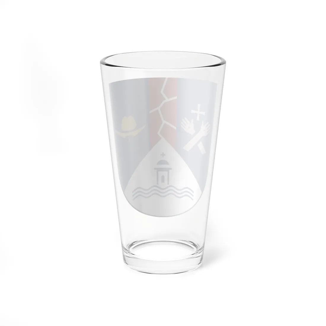 Escudo de Tierranueva San Luis Potosí (Mexico) (Coat of Arms) Pint Glass 16oz - Go Mug Yourself