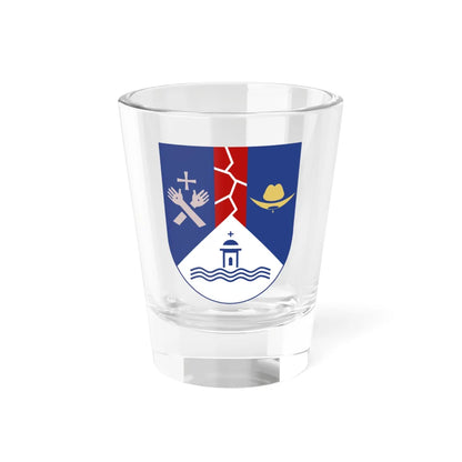 Escudo de Tierranueva San Luis Potosí (Mexico) (Coat of Arms) Shot Glass 1.5oz 1.5oz - Go Mug Yourself