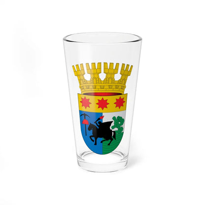 Escudo de Tiltil (Chile) (Coat of Arms) Pint Glass 16oz 16oz - Go Mug Yourself