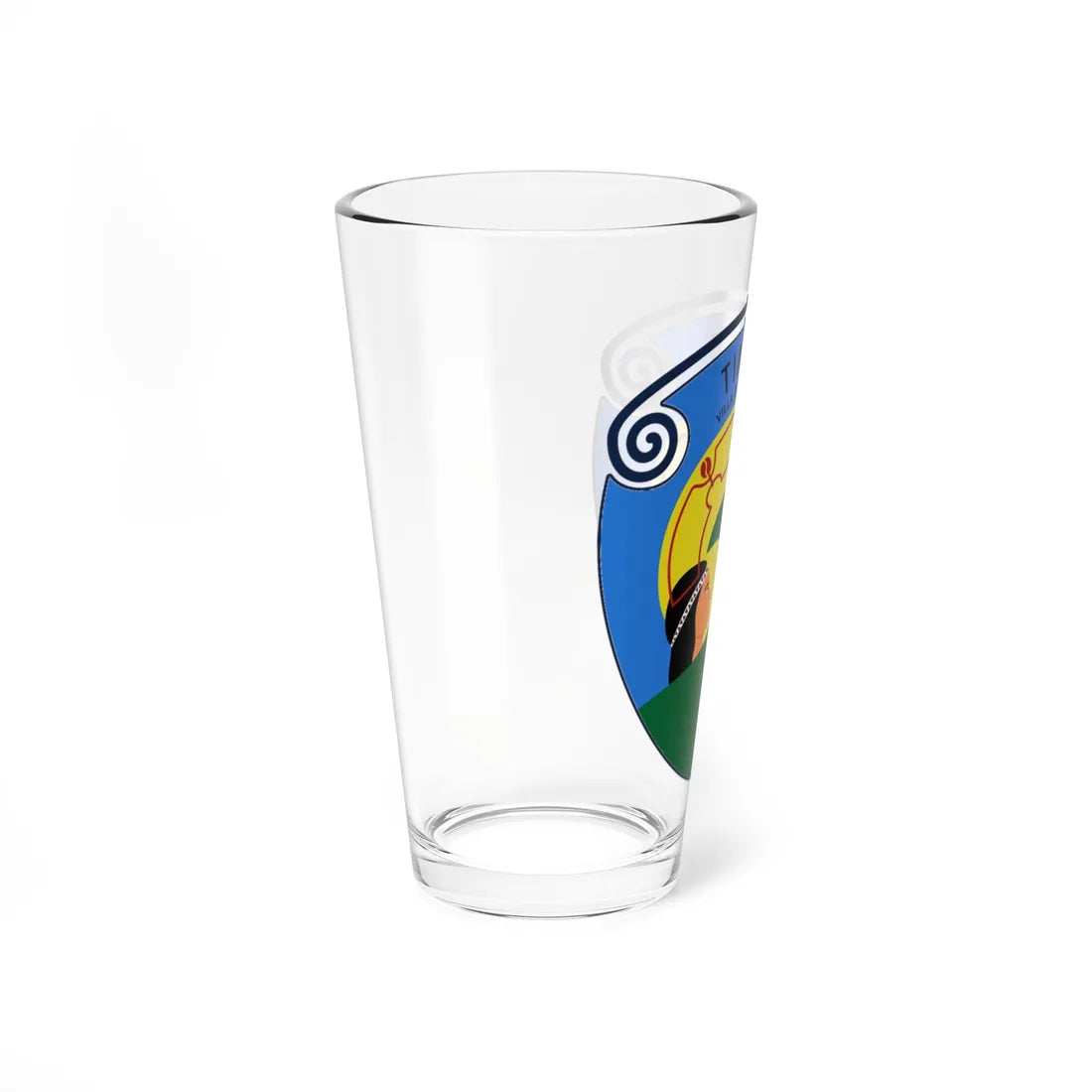 Escudo de Timana Huila (Colombia) (Coat of Arms) Pint Glass 16oz - Go Mug Yourself