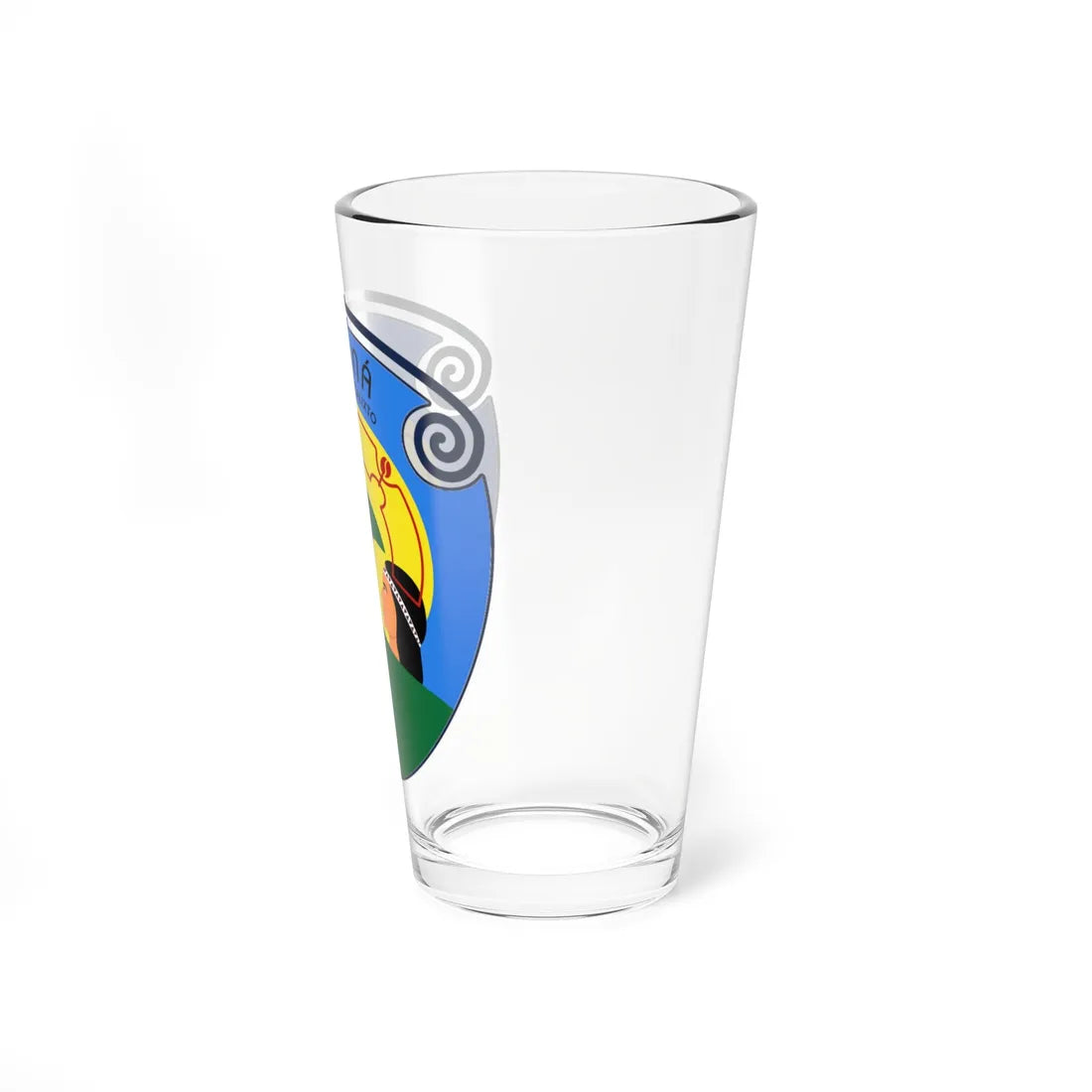 Escudo de Timana Huila (Colombia) (Coat of Arms) Pint Glass 16oz - Go Mug Yourself