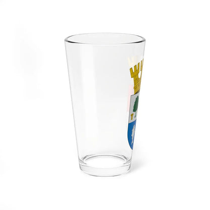 Escudo de Tirúa (Chile) (Coat of Arms) Pint Glass 16oz - Go Mug Yourself