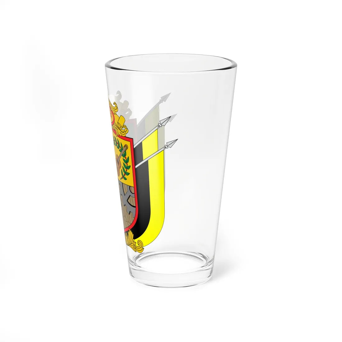 Escudo de Titiribí (Colombia) (Coat of Arms) Pint Glass 16oz - Go Mug Yourself
