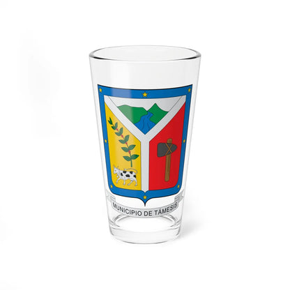 Escudo de Támesis (Colombia) (Coat of Arms) Pint Glass 16oz - Go Mug Yourself