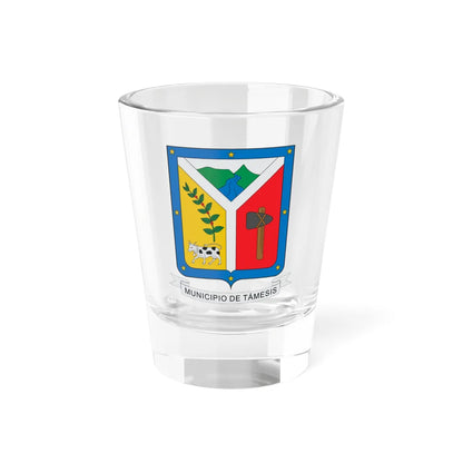 Escudo de Támesis (Colombia) (Coat of Arms) Shot Glass 1.5oz 1.5oz - Go Mug Yourself