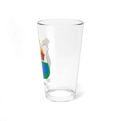 Escudo de Toca Boyacá (Colombia) (Coat of Arms) Pint Glass 16oz - Go Mug Yourself