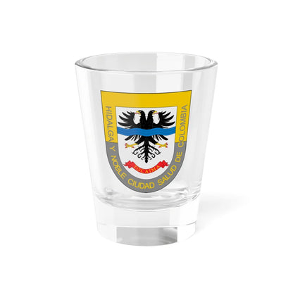 Escudo de Tocaima (Colombia) (Coat of Arms) Shot Glass 1.5oz 1.5oz - Go Mug Yourself