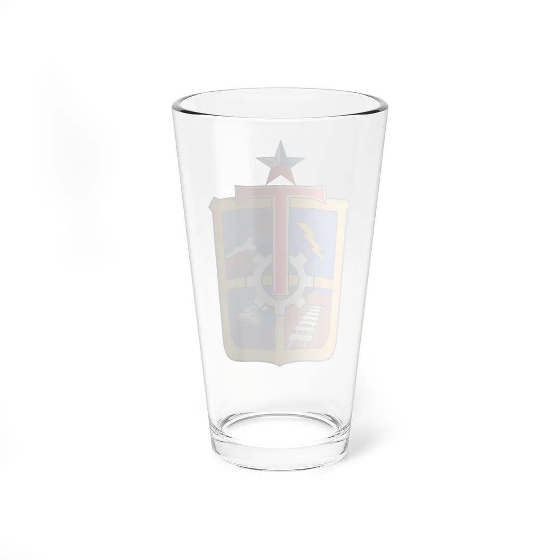 Escudo de Tocopilla (Chile) (Coat of Arms) Pint Glass 16oz - Go Mug Yourself