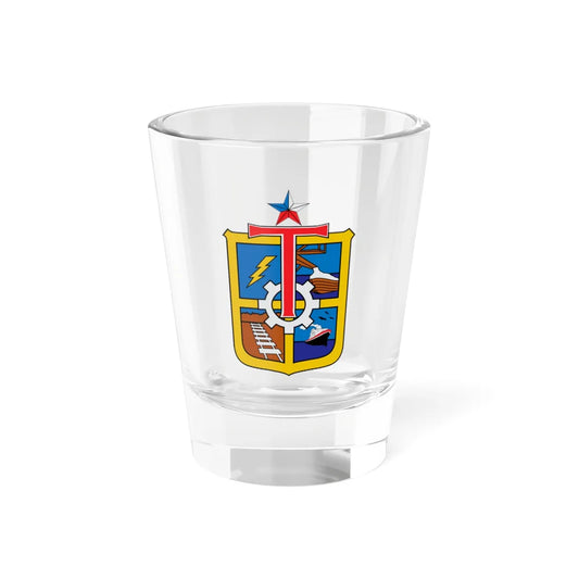 Escudo de Tocopilla (Chile) (Coat of Arms) Shot Glass 1.5oz 1.5oz - Go Mug Yourself