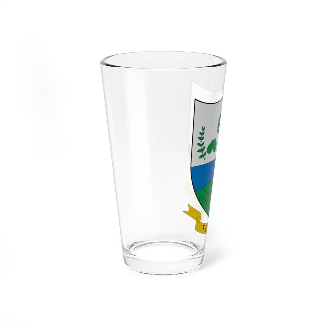 Escudo de Toledo Antioquia (Colombia) (Coat of Arms) Pint Glass 16oz - Go Mug Yourself