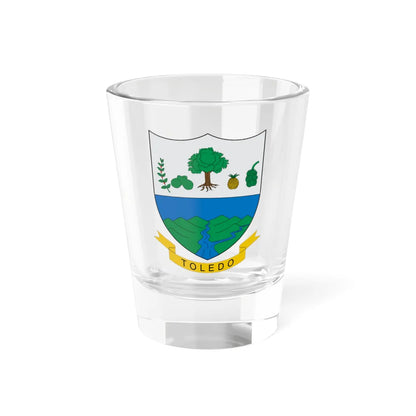 Escudo de Toledo Antioquia (Colombia) (Coat of Arms) Shot Glass 1.5oz 1.5oz - Go Mug Yourself