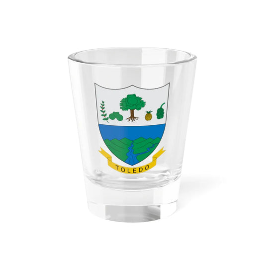 Escudo de Toledo Antioquia (Colombia) (Coat of Arms) Shot Glass 1.5oz 1.5oz - Go Mug Yourself