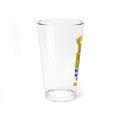 Escudo de Tomé (Chile) (Coat of Arms) Pint Glass 16oz - Go Mug Yourself