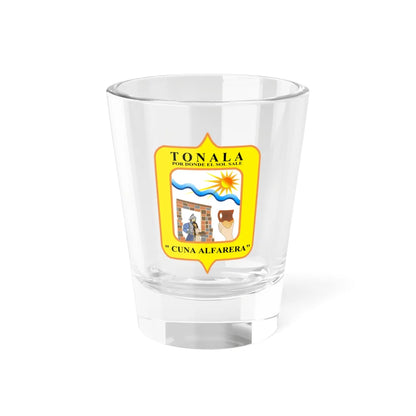 Escudo de Tonala (Mexico) (Coat of Arms) Shot Glass 1.5oz 1.5oz - Go Mug Yourself