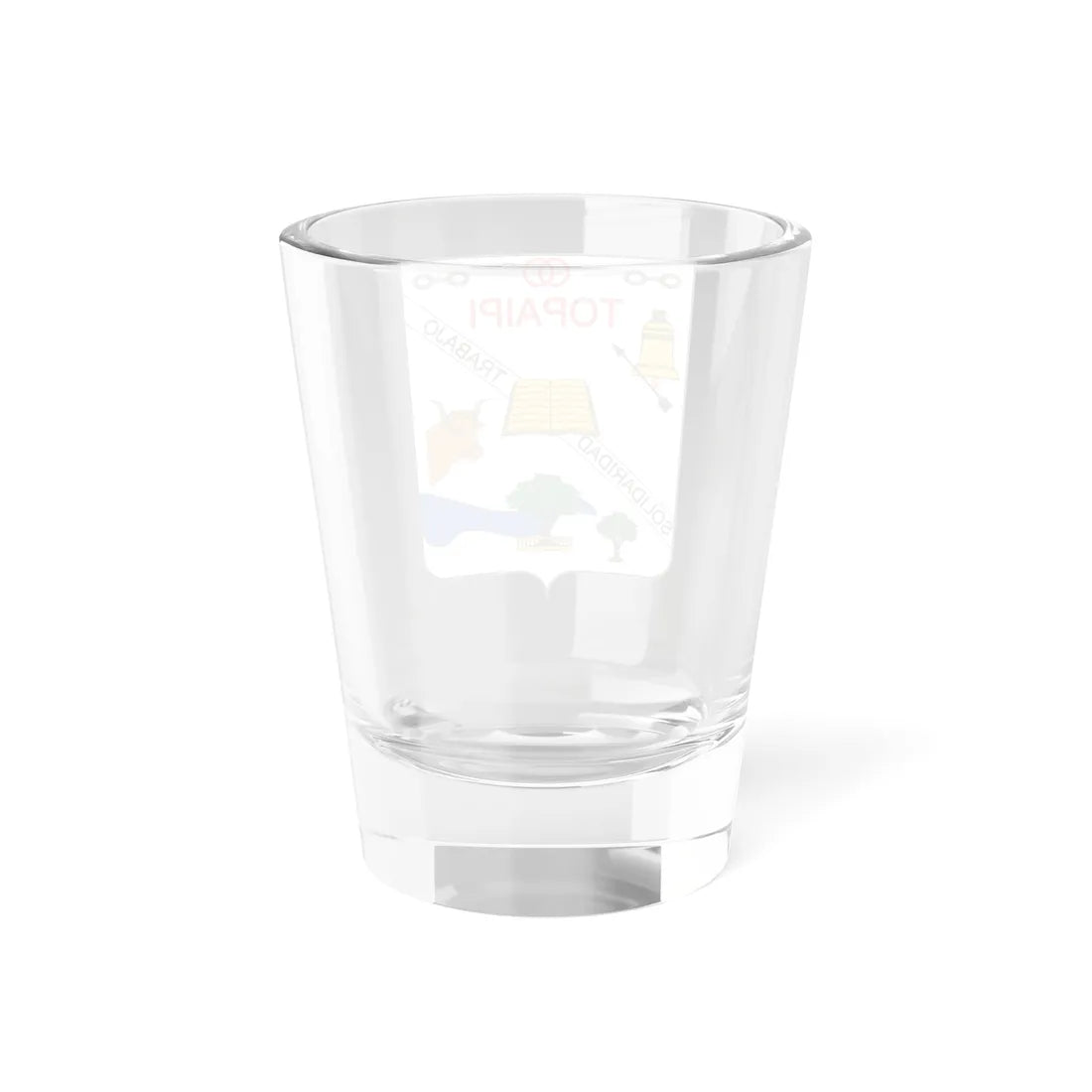 Escudo de Topaipí (Colombia) (Coat of Arms) Shot Glass 1.5oz - Go Mug Yourself
