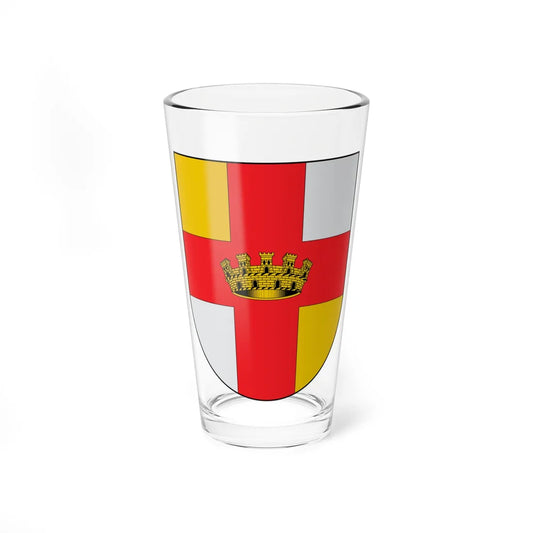 Escudo de Toro-Valle del Cauca (Colombia) (Coat of Arms) Pint Glass 16oz 16oz - Go Mug Yourself