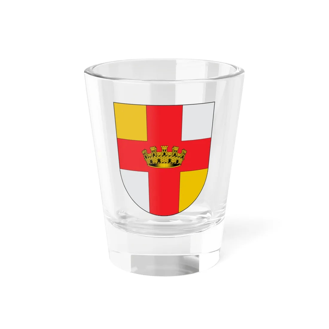 Escudo de Toro-Valle del Cauca (Colombia) (Coat of Arms) Shot Glass 1.5oz 1.5oz - Go Mug Yourself