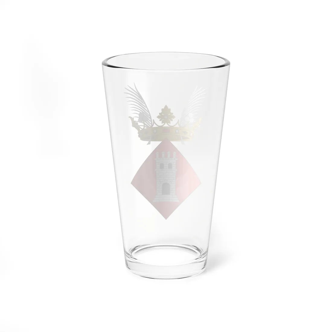 Escudo de Tortosa (Spain) (Coat of Arms) Pint Glass 16oz - Go Mug Yourself
