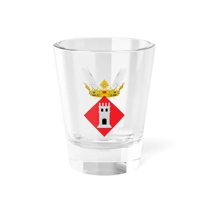 Escudo de Tortosa (Spain) (Coat of Arms) Shot Glass 1.5oz 1.5oz - Go Mug Yourself
