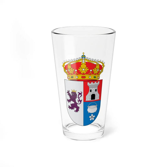 Escudo de Torvizcón (Spain) (Coat of Arms) Pint Glass 16oz 16oz - Go Mug Yourself