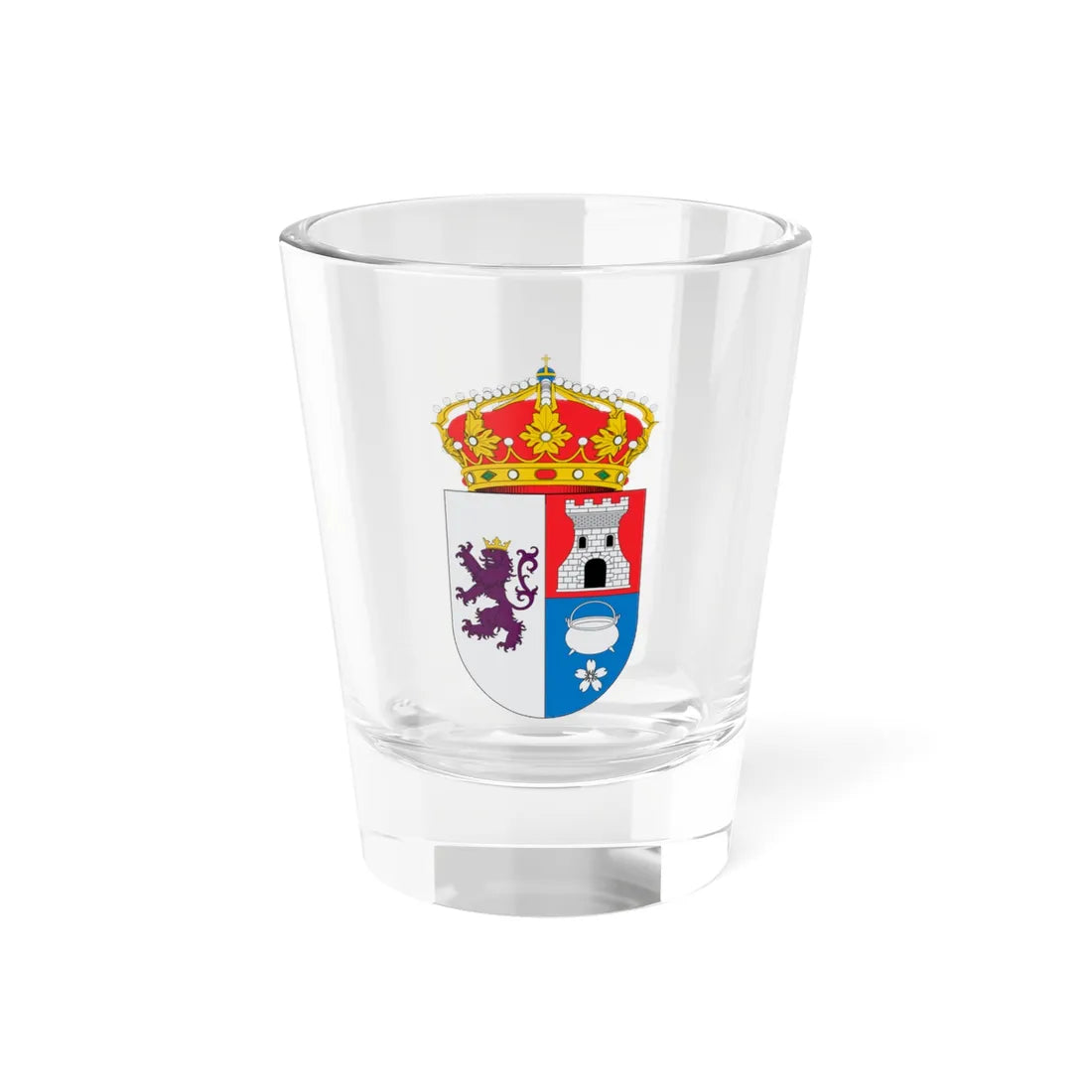 Escudo de Torvizcón (Spain) (Coat of Arms) Shot Glass 1.5oz 1.5oz - Go Mug Yourself