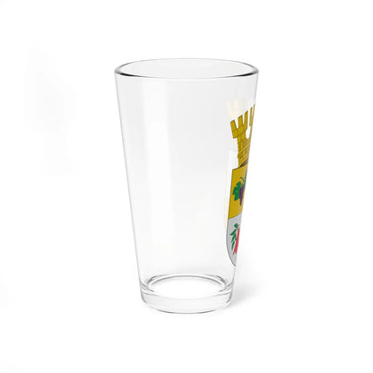 Escudo de Trehuaco (Chile) (Coat of Arms) Pint Glass 16oz - Go Mug Yourself