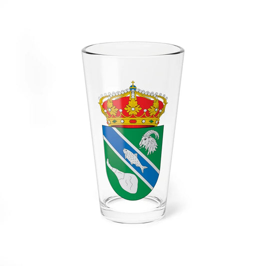 Escudo de Trevélez (Spain) (Coat of Arms) Pint Glass 16oz 16oz - Go Mug Yourself