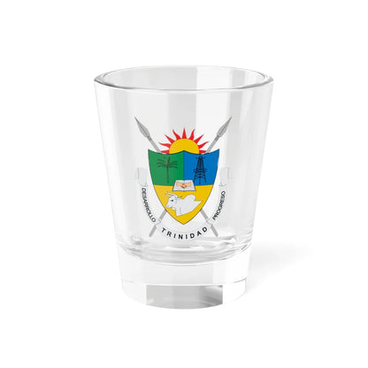 Escudo de Trinidad Casanare (Colombia) (Coat of Arms) Shot Glass 1.5oz 1.5oz - Go Mug Yourself