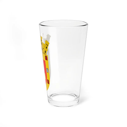 Escudo de Trujillo Honduras (Honduras) (Coat of Arms) Pint Glass 16oz - Go Mug Yourself